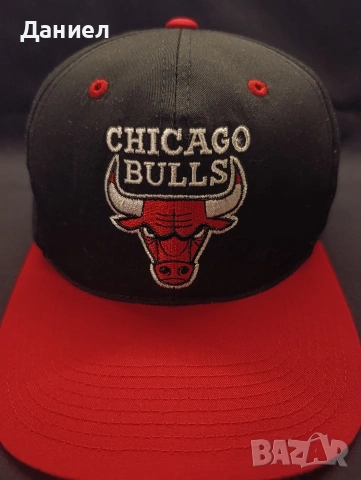 Винтидж шапка на Chicago Bulls , снимка 2 - Шапки - 55032820
