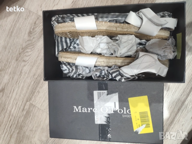 дамски сандали естествена кожа Marc O'Polo номер 39, снимка 10 - Сандали - 54488035