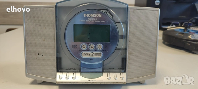 Радиочасовник Thomson RR600CD, снимка 2 - Радиокасетофони, транзистори - 54862376