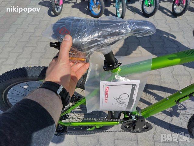 CROSS Велосипед 27.5" GRX 7 mdb зелен, снимка 6 - Велосипеди - 54645552