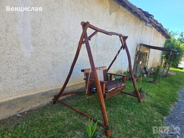 Градинска люлка, снимка 2 - Градински мебели, декорация  - 54909129