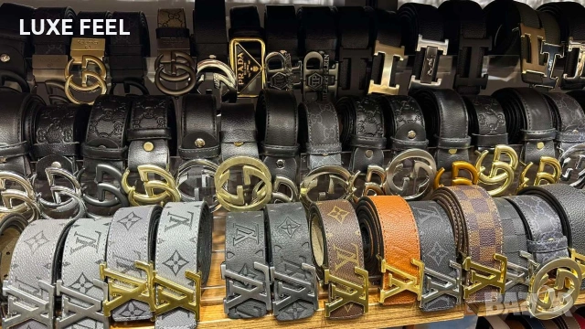 Louis VUITTON 🫟 Gucci 🫟 Tommy Hilfiger 🫟 Естествена Кожа , снимка 9 - Колани - 54476179