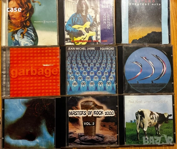 Оригинални CD компакт дискове Beatles,Pink Floyd,rock,pop обложки запазени