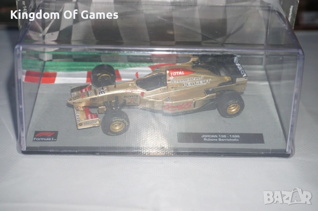 Formula 1 The Car Collection Jordan 196 - 1996 Rubens Barrichello МАЩАБ 1:43 Panini Collections