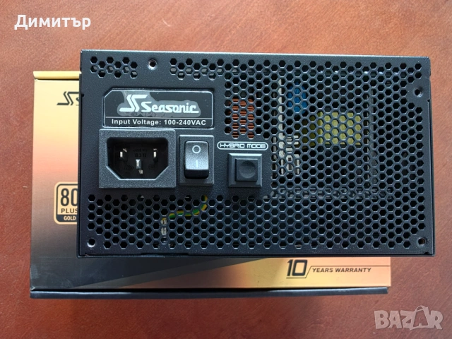 Захранване Seasonic PSU 550W Gold, Full Modular FOCUS GX-550 с ГАРАНЦИЯ до 2033г, снимка 6 - Захранвания и кутии - 54409044