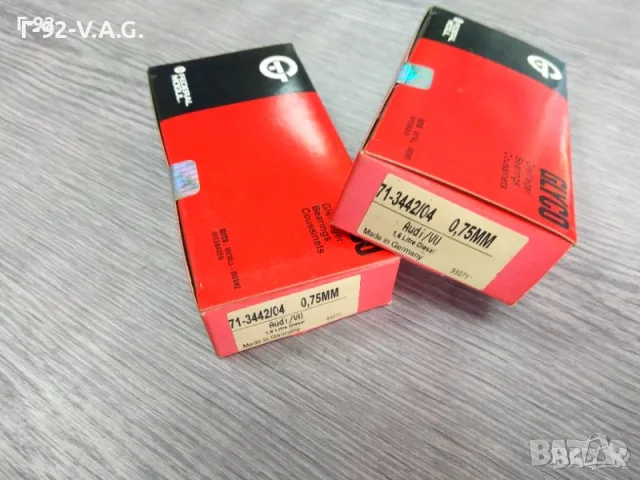 71-3442/4 0.75,**NEU**GLYCO**Биелен лагер**VW / Audi 1.6 Diesel 075**, снимка 2 - Части - 55361483