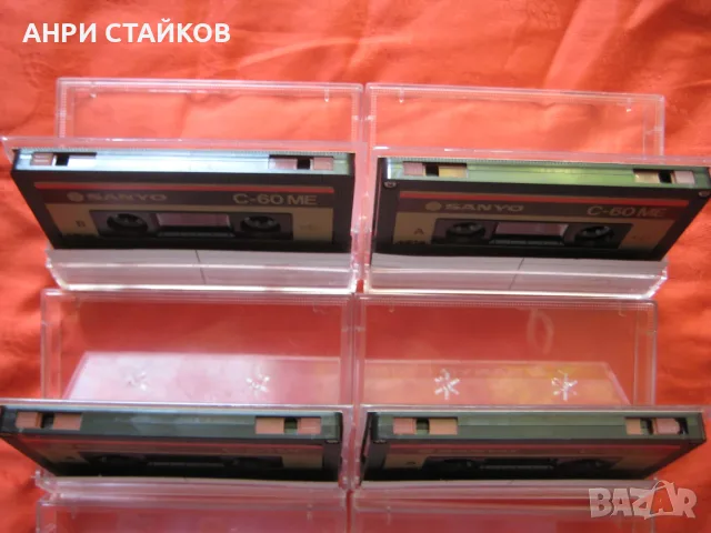 Продавам аудио касети SANYO C-60 ME, снимка 6 - Други - 55526501