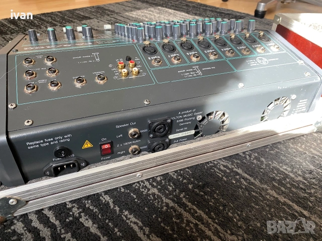 power mixer.Миксер Solton, снимка 3 - Тонколони - 55240602