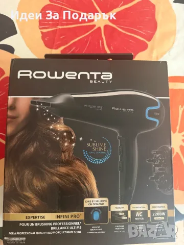 ЧИСТО НОВ Професионален сешоар Rowenta Infini Pro Volume 2200W AC