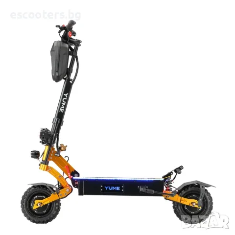 Електрическа тротинетка YUME X11+ | 2x3000W | 60V 27Ah | 80км/ч, снимка 3 - Фен артикули - 55507108