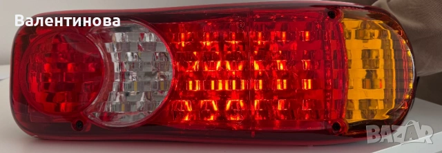 КОМПЛЕКТ LED стоп 5 функции 24V за камион, бус, ремарке (мигач/габарит/мъгла), снимка 3 - Аксесоари и консумативи - 54367047