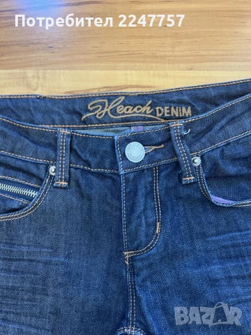 Тъмно сини дънки от Silvian Heach Denim – Размер S, снимка 6 - Дънки - 55414821