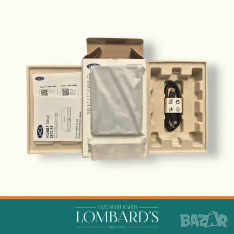 Преносим хард диск Lacie 5TB, N: 44173094, снимка 2 - Външни хард дискове - 55325263
