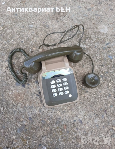 📞 РЯДКА НАХОДКА – ОРИГИНАЛЕН ДЪРЖАВЕН ТЕЛЕФОН THOMSON-CSF PTT – ФРАНЦИЯ 🇫🇷 , снимка 4 - Антикварни и старинни предмети - 55134470