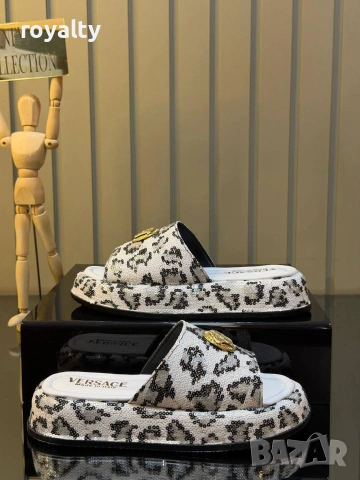 Versace Нови Дамски Чехли Различни Цветове 