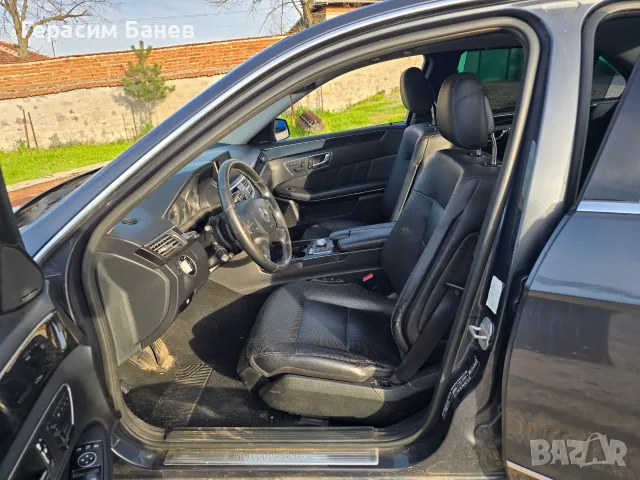 КОЖЕН САЛОН С ПОДГРЕВ, НАДУВАНЕ И ОБДУХВАНЕ OEM MERCEDES W212 E 350 CDI 4MATIC OM642 2011, снимка 8 - Части - 55601242