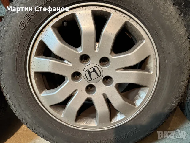Оригинални джанти Honda CRV 2 (Хонда ЦРВ 2) 16” 5x114.3 + гуми Yokohama, снимка 5 - Гуми и джанти - 55565520