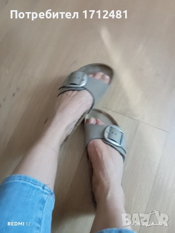 Birkenstock 38 номер, снимка 4 - Чехли - 54594913