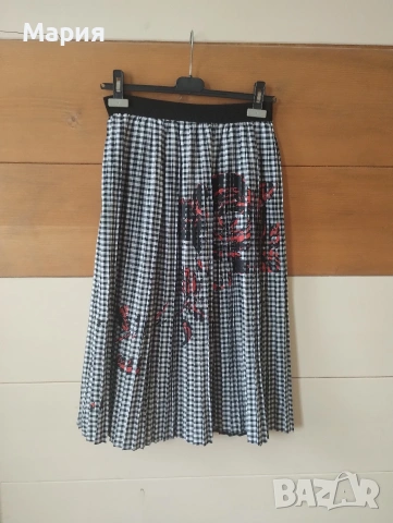 Дамска пола средна дължина размер С, снимка 6 - Поли - 54088397