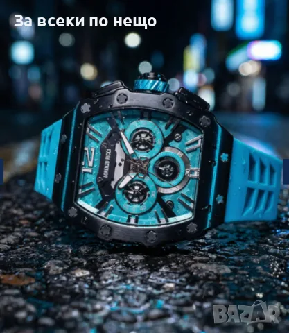 Lorenzo Ricci Polar Frost Мъжки Спортен Часовник С Кварцов Механизъм Код Chronolux34, снимка 9 - Мъжки - 55438939