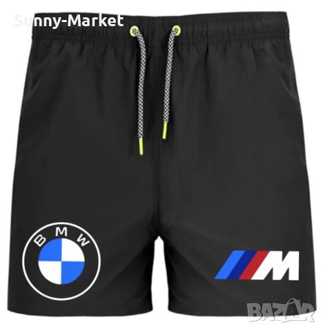 Мъжки къси плажни гащи шорти БМВ BMW 
