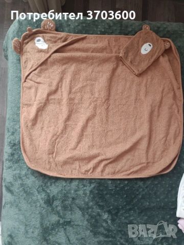 Лот от 3 бебешки хавлии , снимка 6 - За банята - 53995642