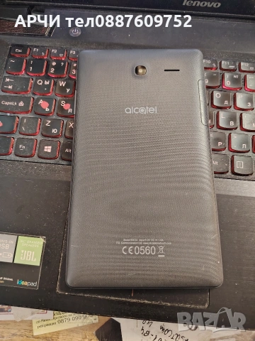 Таблет Alcatel 9003x onetouch Pixi 4 7“ 3G Black КАТО НОВ!, снимка 2 - Таблети - 54027658