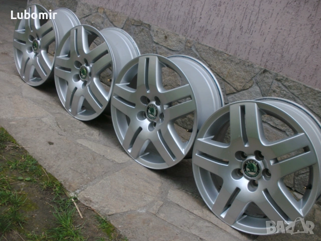 15 цола 5 х 100 мм 4 бр лети джанти-Skoda Fabia,Rapid,Roomster,Octavia1,Praktik,VW Golf 4,Bora,Polo , снимка 4 - Гуми и джанти - 54184271