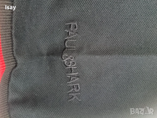 Мъжка тениска Паул Шарк 2ХЛ последен размер в тъмно син цвят , снимка 5 - Тениски - 54193244