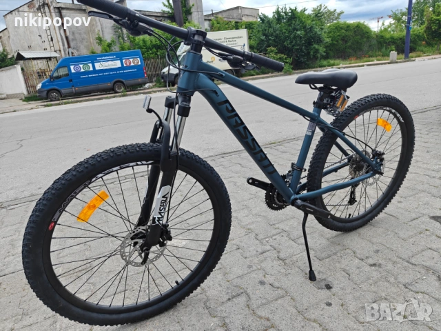 BG Алуминиев велосипед 27.5" ESCAPE син, снимка 6 - Велосипеди - 54645488
