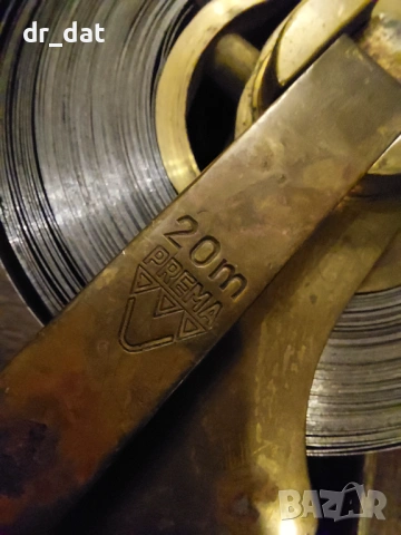 Стара рулетка Prema 20м, снимка 7 - Антикварни и старинни предмети - 54196477