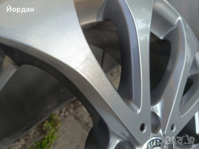 ОРИГИНАЛНИ джанти 18 ' цола 5x112 MERCEDES BENZ / Мерцедес 8J ET38 + датчици, снимка 16 - Гуми и джанти - 54495698