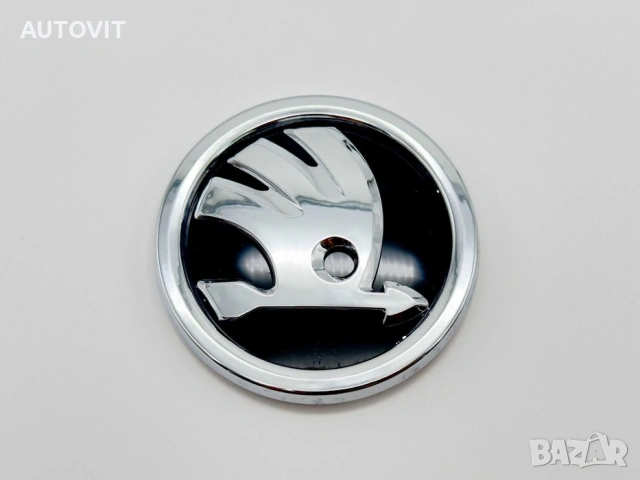 Емблема Skoda Шкода – 80мм / 90мм Octavia Superb, Fabia, Rapid, Kodiaq, снимка 9 - Аксесоари и консумативи - 55031086