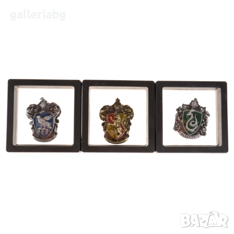 Метална значка Harry Potter – герб на дом, колекционерски pin badge в кутийка, снимка 6 - Колекции - 54751224
