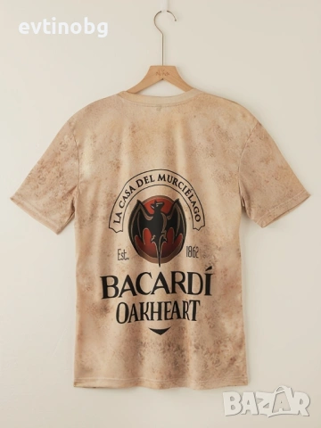 Мъжка тениска с графика на прилеп,3D щампа,кръгло деколте и къси ръкави за лятото, снимка 3 - Тениски - 54125789