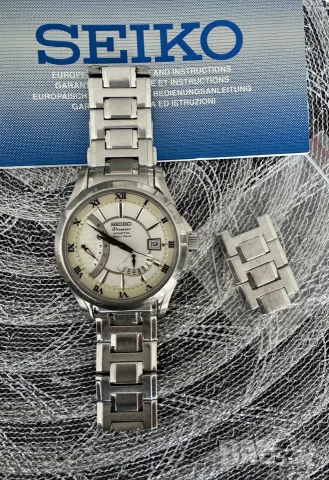 Seiko Premier Kinetic Direct
Drive SRH007, снимка 4 - Мъжки - 55339521
