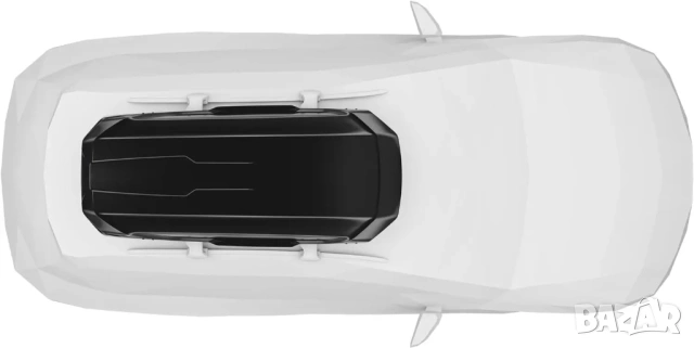 Автобокс багажник THULE Motion 3 L 450L Черен гланц Кутия за автомобил, снимка 5 - Аксесоари и консумативи - 54817728