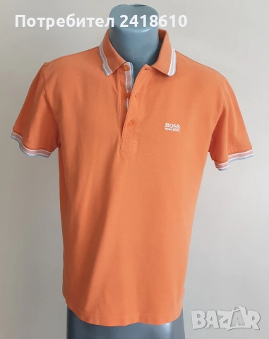 Hugo Boss Paddy Pique Cotton  Mens Size S ОРИГИНАЛНА Тениска!, снимка 8 - Тениски - 54740968