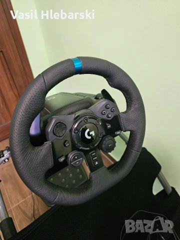 Logitech G923 racing wheel, playseat Logitech Challenge X, снимка 3 - Аксесоари - 54420904