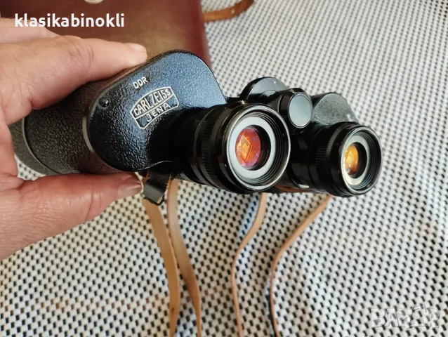 ТОП Бинокъл Carl Zeiss Jena-JENOPTEM-MULTI-COATED -10 х 50W-ГДР--като НОВ, снимка 3 - Екипировка - 55483855