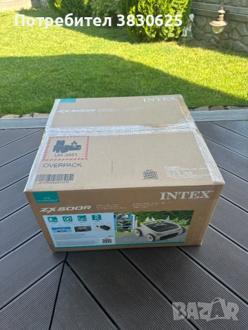 Безкабелен робот за басейн INTEX ZX500R, снимка 2 - Басейни и аксесоари - 54839928