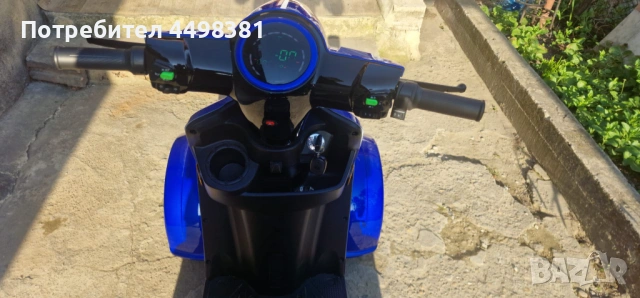 Електрическа четириколка MaxMotors FM4 1500W син, снимка 5 - Мотоциклети и мототехника - 54551819