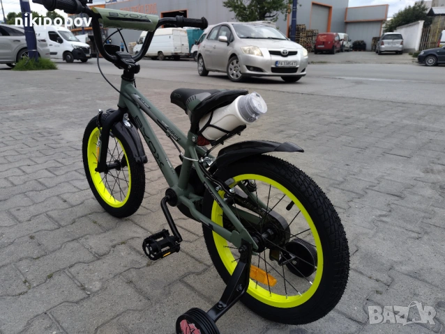 X Детски велосипед 16" MONSTER зелен, снимка 9 - Велосипеди - 54395120