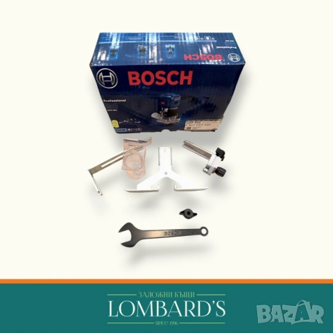 Oберфреза(фреза за кантове) Bosch GKF550, N: 38933, снимка 3 - Други инструменти - 54594201