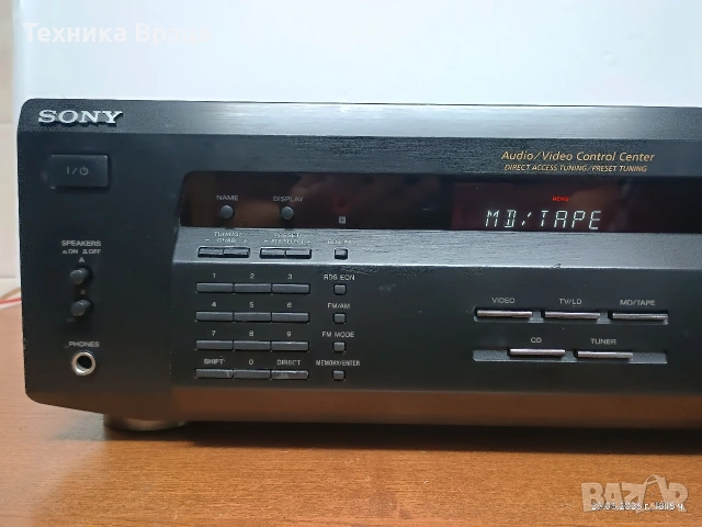 Sony STR-DE135. Двуканален стерео усилвател с вграден тунер в перфектно състояние! Изпращам видео. , снимка 4 - Ресийвъри, усилватели, смесителни пултове - 55042110