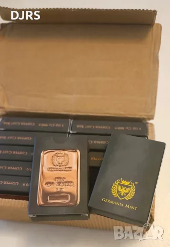 Инвестиционно КЮЛЧЕ (мед) - 5oz (сертификат) Germania Mint, снимка 8 - Нумизматика и бонистика - 55493558