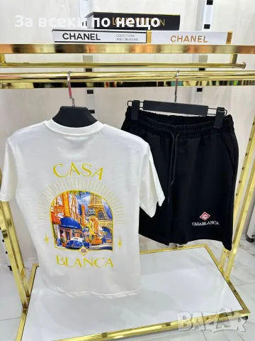 Casablanca Мъжки Летен Комплект👚🩳Мъжки Къс Екип - 2 Цвята Код A1674, снимка 2 - Спортни дрехи, екипи - 55375049
