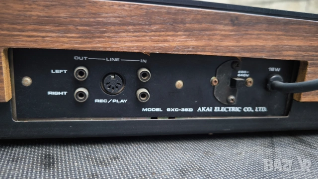 Касетен дек Akai, снимка 5 - Декове - 54762062