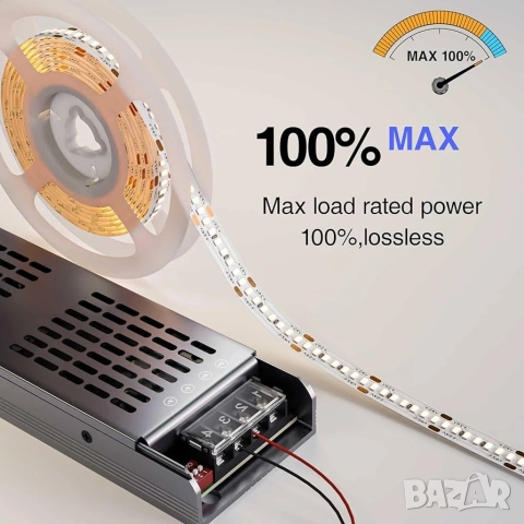 LED Импулсно захранване /трансформатор/ 24V, 400W - димируем, снимка 6 - Друга електроника - 53949731