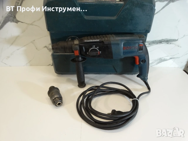 Bosch GBH 2 - 26 F - Перфоратор 2.7 J / Синя серия, снимка 9 - Перфоратори - 54437857